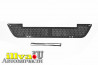 Защитная сетка и заглушка решетки переднего бампера нижняя Lada Largus фургон 2012 шагрень SBLL2-044602