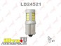 Лампа светодиодная LED P21W S25 24V BA15s SMDx27 6200K LD24521