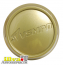 Колпачок, крышка для литого диска ВСМПО d72 в размер 74/71/9 золотой с бортиком V72bGd