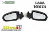 Зеркала боковые Веста Lada Vesta с электроприводом, обогрев, повторитель поворота в стиле LEXUS, неокрашенное MIRR