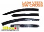 Дефлекторы окон, ветровики LADA Vesta SW CROSS AZARD Voron Glass DEF00890